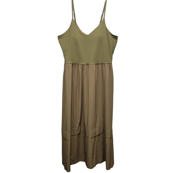 ATHLETA ELATION V-NECK HYBRID DRESS, SIZE XL - Picture 3 of 9